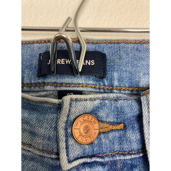 J Crew Jeans Womens 27 High Rise Toothpick 9'' Skinny Ankle Stretchy J9733 - Picture 12 of 15